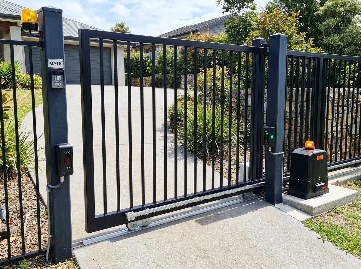 Gate safety sensors